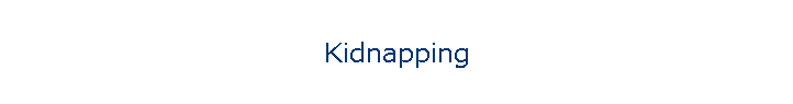 Kidnapping