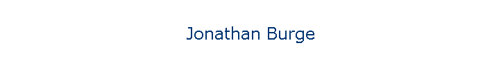 Jonathan Burge